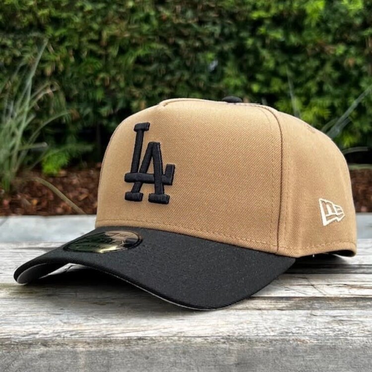 New Era LA Dodgers Khaki/Black 940 A-Frame