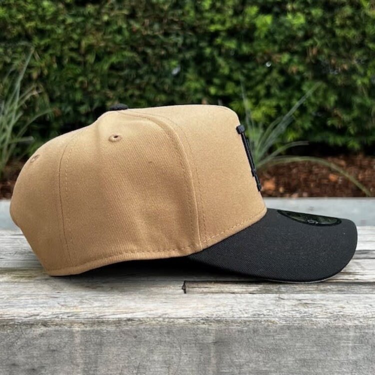 New Era LA Dodgers Khaki/Black 940 A-Frame