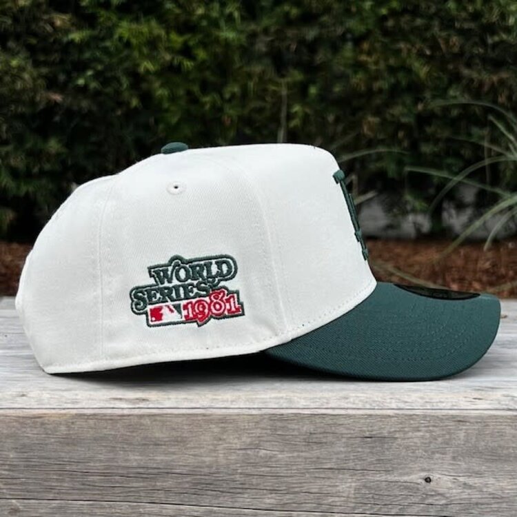 New Era LA Dodgers Ivory/Dark Green 1981 World Series 940 A-Frame