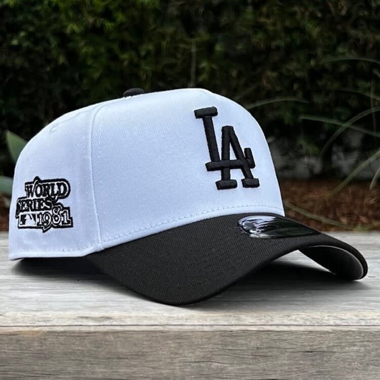 New Era LA Dodgers White/Black 1981 WS 940 A-Frame
