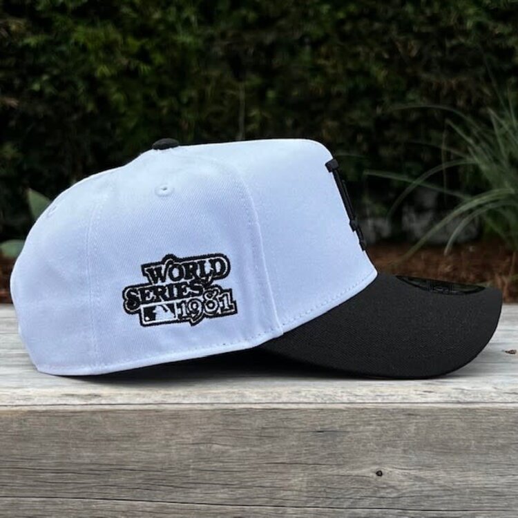New Era LA Dodgers White/Black 1981 WS 940 A-Frame