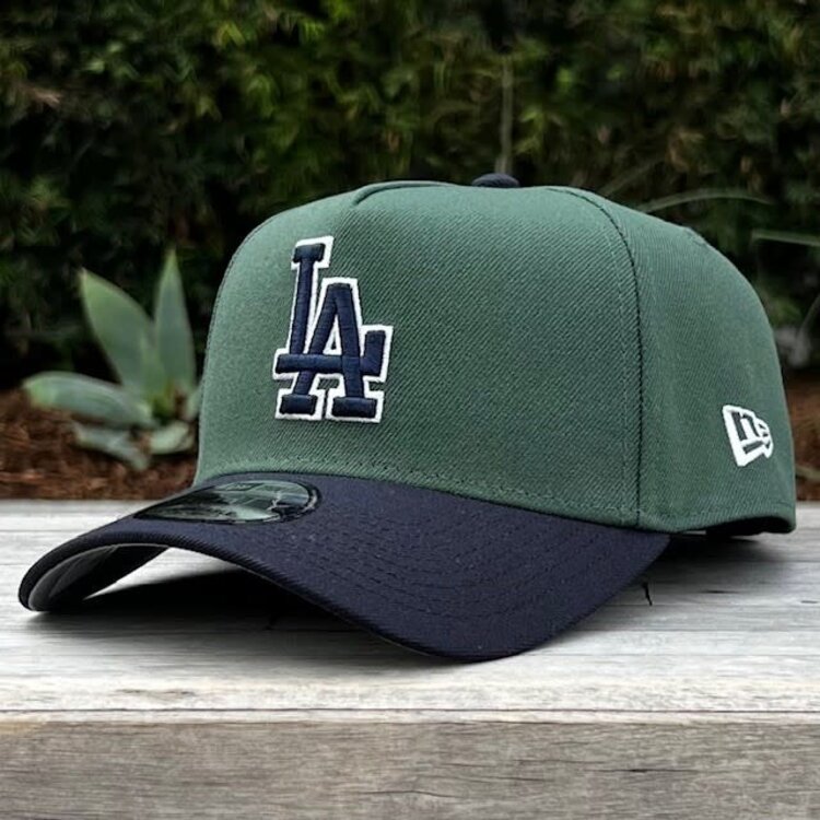 New Era LA Dodgers Green/Navy 60th Anniversary 940 A-Frame