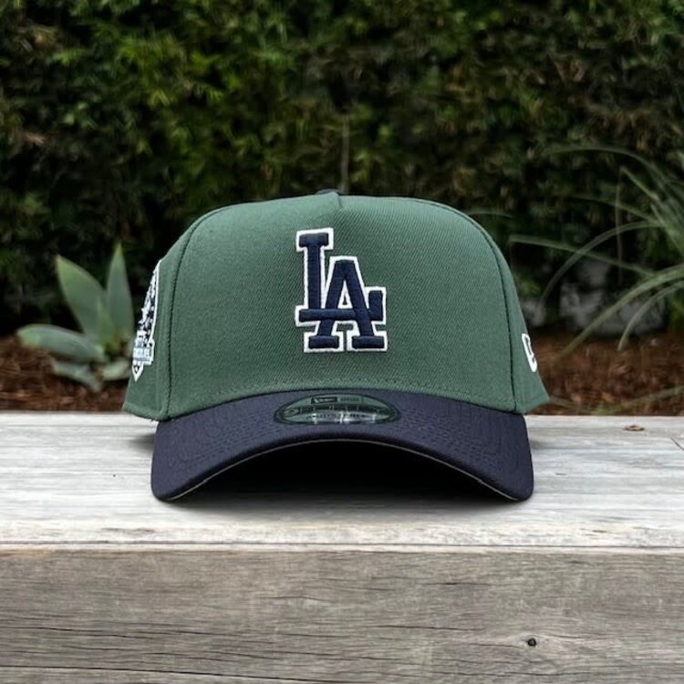 New Era LA Dodgers Green/Navy 60th Anniversary 940 A-Frame