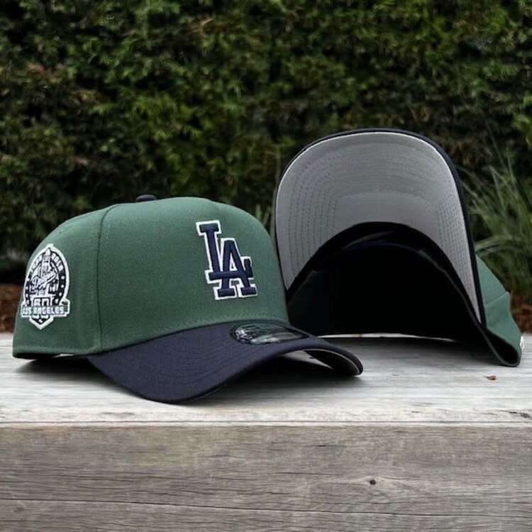New Era LA Dodgers Green/Navy 60th Anniversary 940 A-Frame