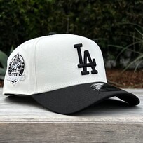 New Era LA Dodgers Ivory/Black 60th Anniversary 940 A-Frame