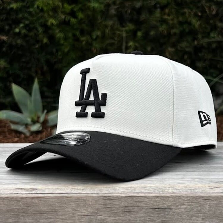 New Era LA Dodgers Ivory/Black 60th Anniversary 940 A-Frame