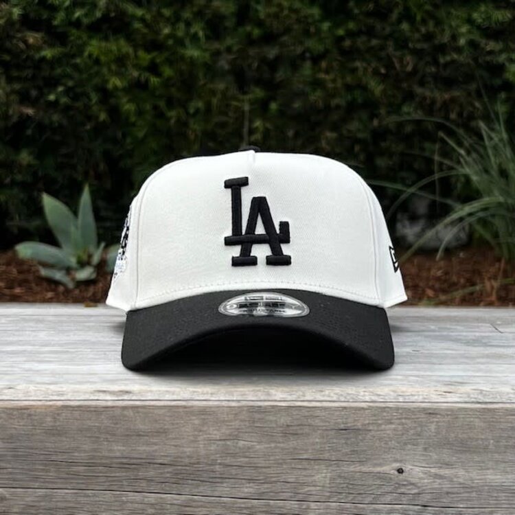 New Era LA Dodgers Ivory/Black 60th Anniversary 940 A-Frame