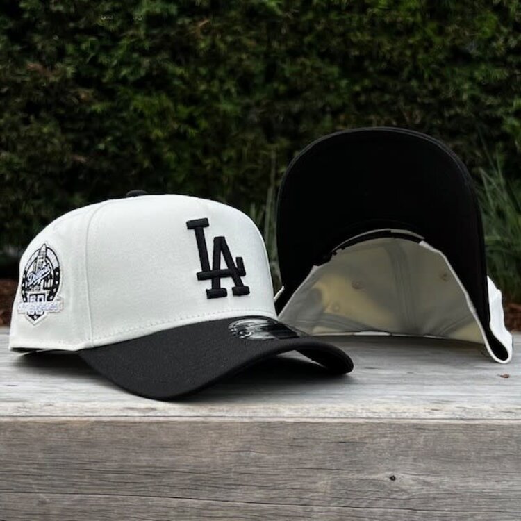 New Era LA Dodgers Ivory/Black 60th Anniversary 940 A-Frame