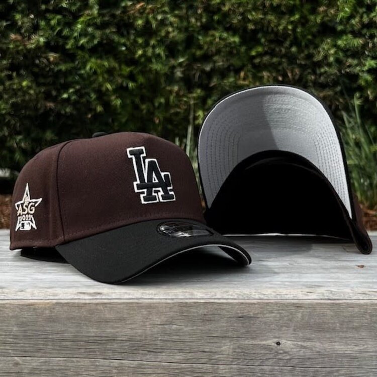 New Era LA Dodgers Dark Brown/Black 2022 ASG 940 A-Frame