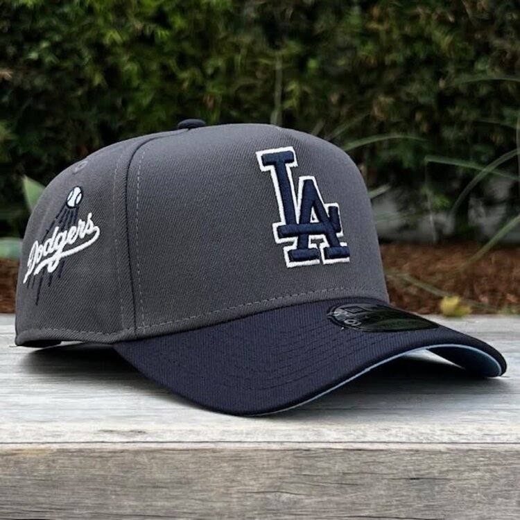 New Era LA Dodgers Graphite/Navy Outline Shooting Ball SP 940 A-Frame