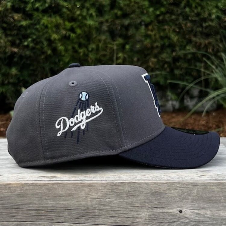 New Era LA Dodgers Graphite/Navy Outline Shooting Ball SP 940 A-Frame