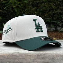 New Era LA Dodgers Stone/Dark Green Shooting Ball SP 940 A-Frame