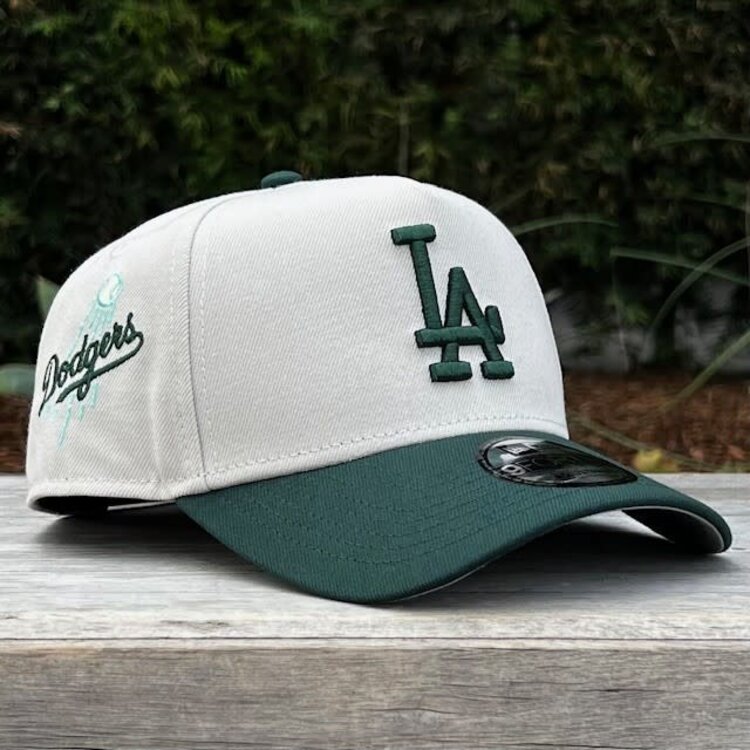 New Era LA Dodgers Stone/Dark Green Shooting Ball SP 940 A-Frame