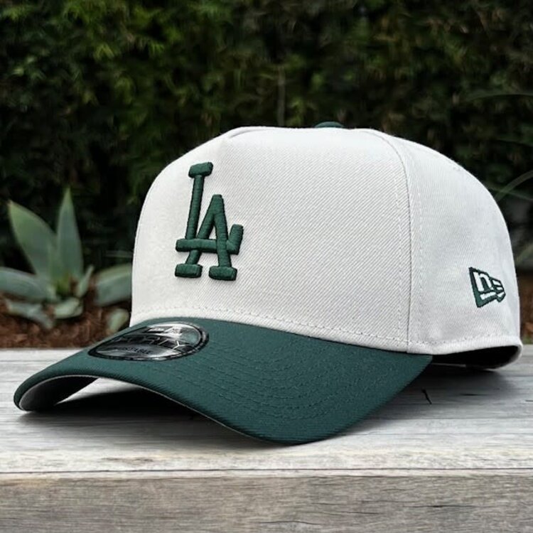 New Era LA Dodgers Stone/Dark Green Shooting Ball SP 940 A-Frame
