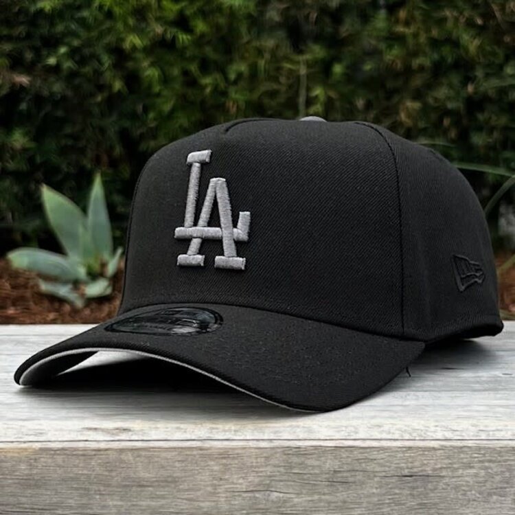 New Era LA Dodgers Black Dark Gray Shooting Ball 940 A-Frame