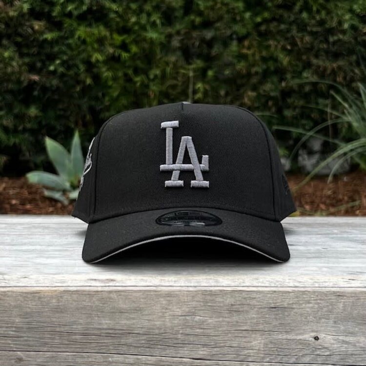 New Era LA Dodgers Black Dark Gray Shooting Ball 940 A-Frame