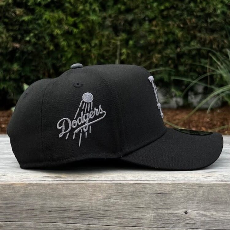 New Era LA Dodgers Black Dark Gray Shooting Ball 940 A-Frame