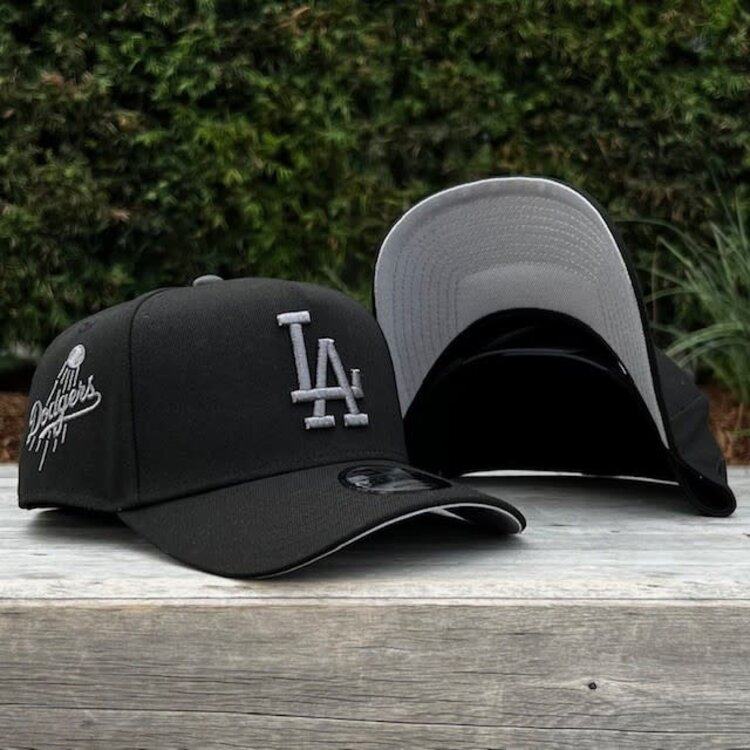 New Era LA Dodgers Black Dark Gray Shooting Ball 940 A-Frame