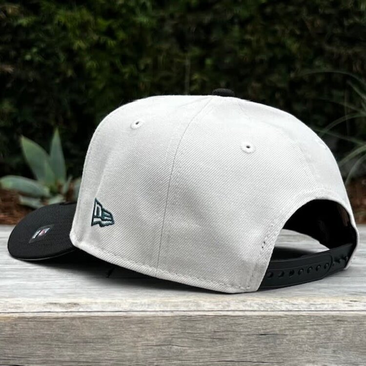 New Era Eagles Stone/Black Team 75 Seasons 940 A-Frame