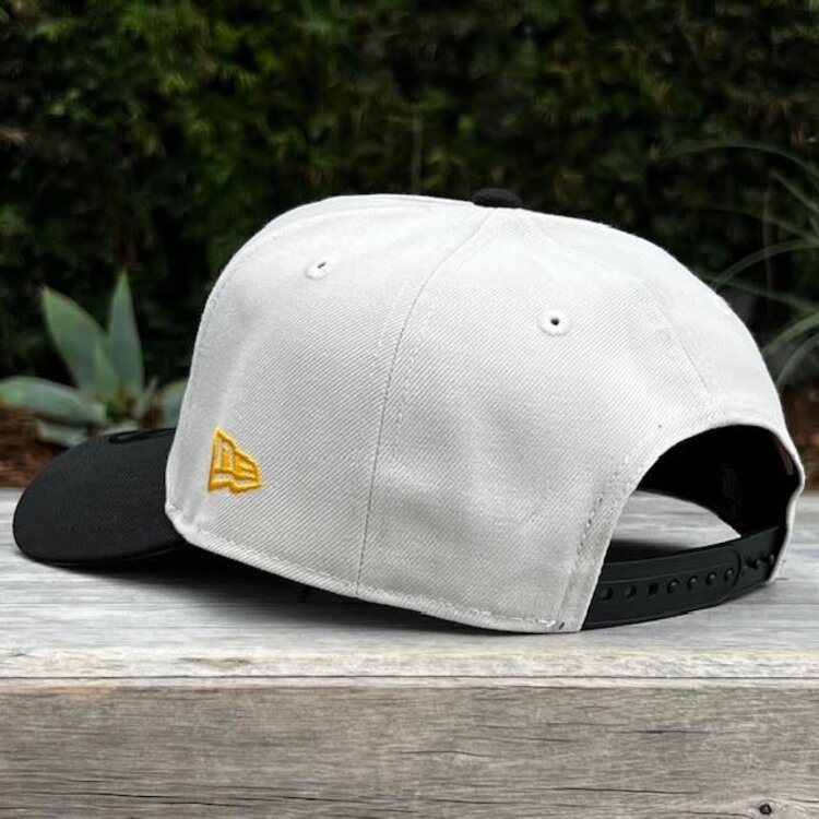 New Era Packers Stone/Black Team 75 Seasons 940 A-Frame