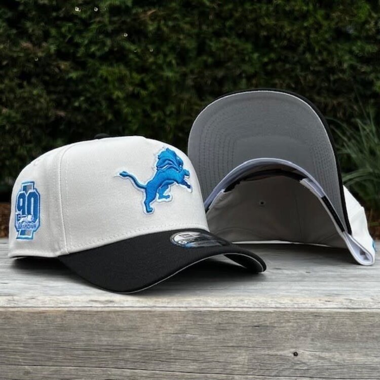 New Era Lions Stone/Black Team 90 Seasons 940 A-Frame