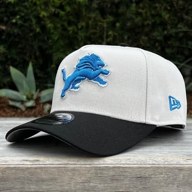 New Era Lions Stone/Black Team 90 Seasons 940 A-Frame