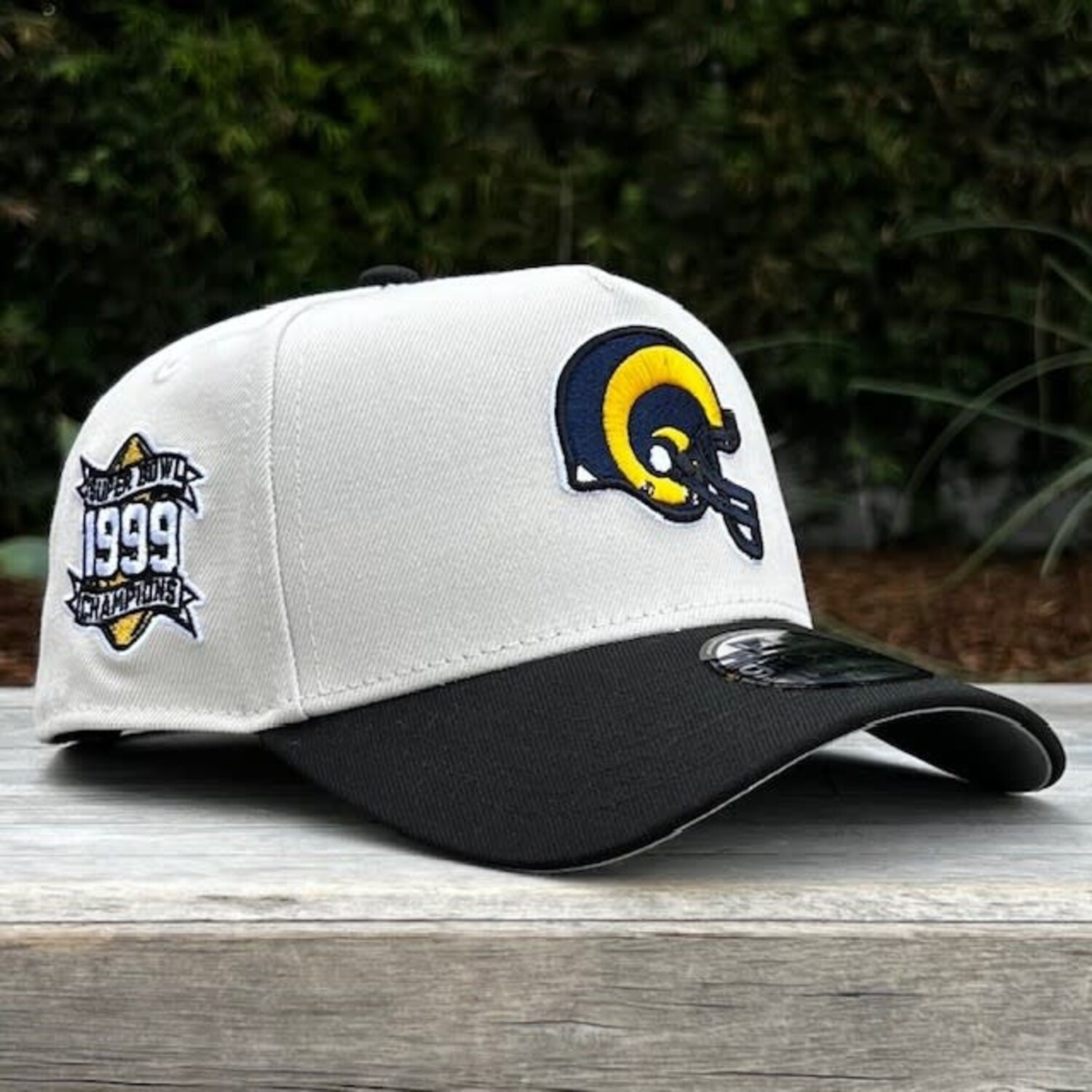 Rams Stone/Black Helmet 1999 SB Champions 940 A-Frame - The Locker