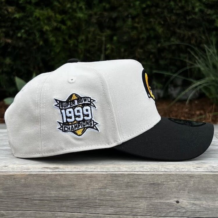 New Era Rams Stone/Black Helmet 1999 SB Champions 940 A-Frame
