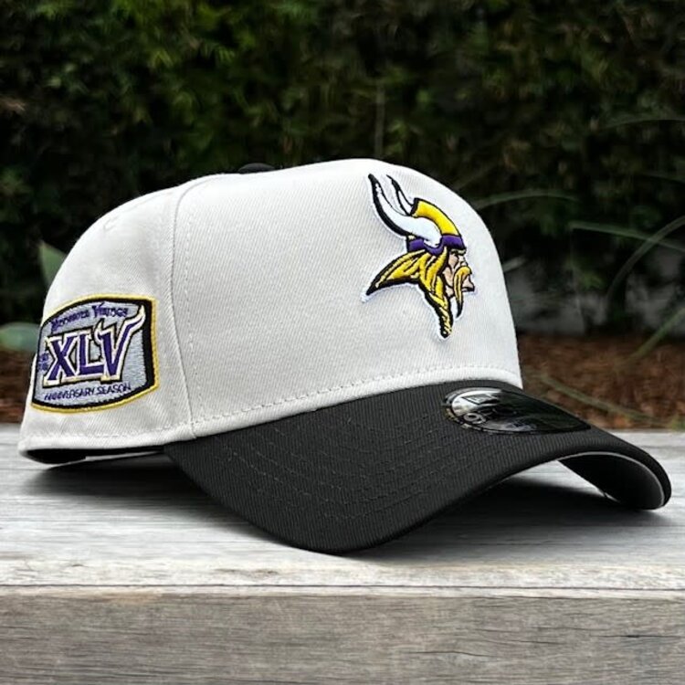 New Era Vikings Stone/Black Team 45th Anniversary 940 A-Frame