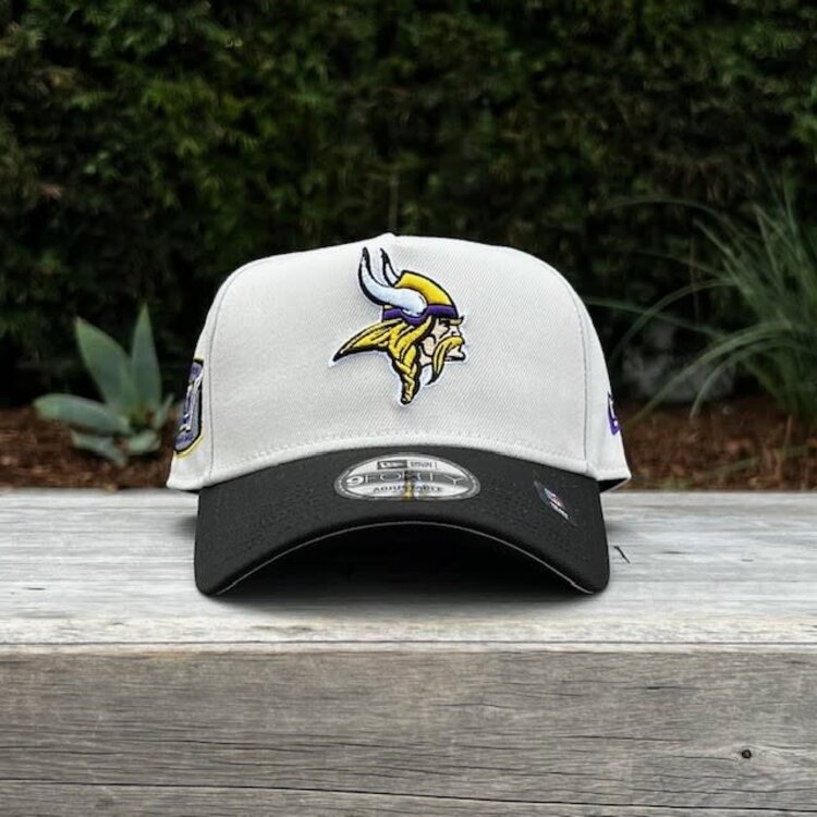 New Era Vikings Stone/Black Team 45th Anniversary 940 A-Frame