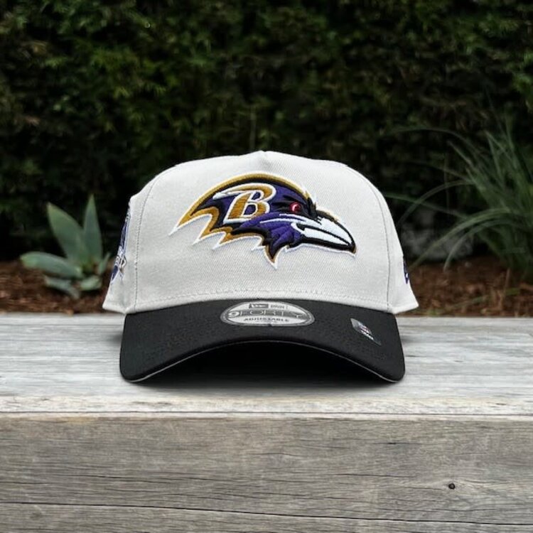 New Era Ravens Stone/Black Team 20 Seasons 940 A-Frame