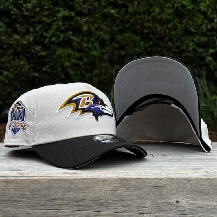 New Era Ravens Stone/Black Team 20 Seasons 940 A-Frame