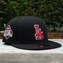 New Era LA Dodgers Black Red Outline Viva SP 950 Snapback