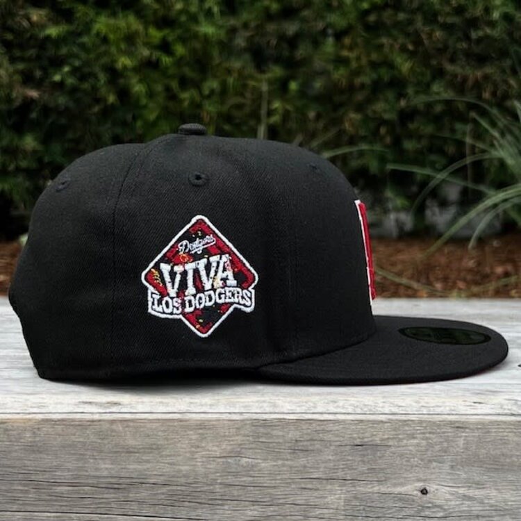 New Era LA Dodgers Black Red Outline Viva SP 950 Snapback