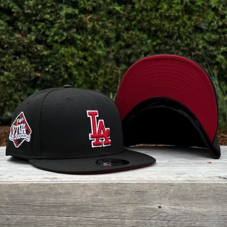 New Era LA Dodgers Black Red Outline Viva SP 950 Snapback