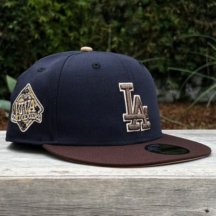 New Era LA Dodgers Navy/Dark Brown Outline Viva SP 950 Snapback
