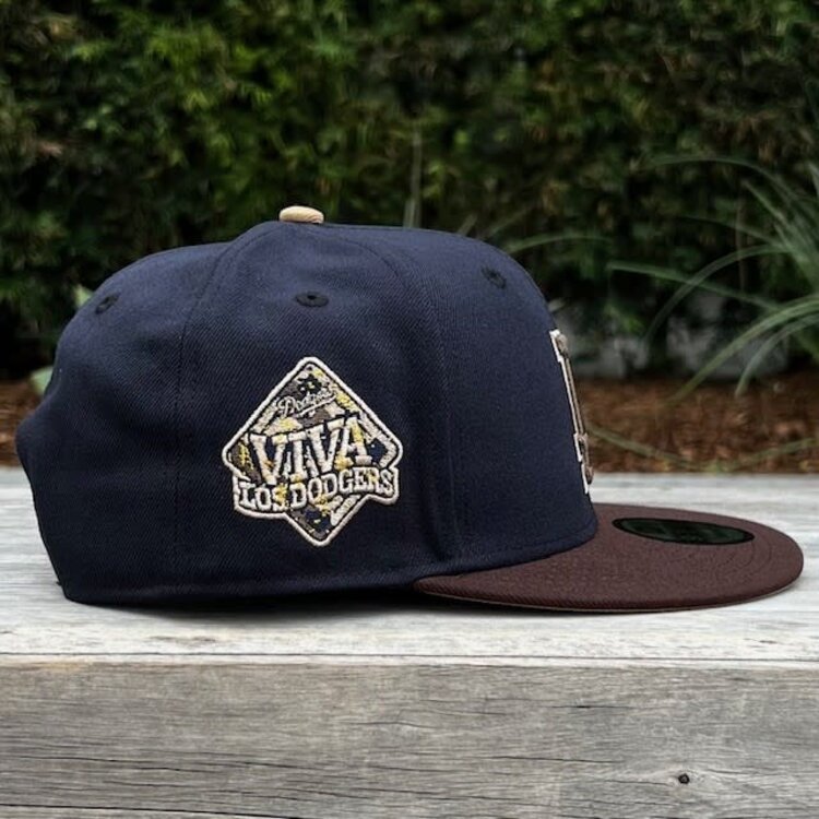 New Era LA Dodgers Navy/Dark Brown Outline Viva SP 950 Snapback