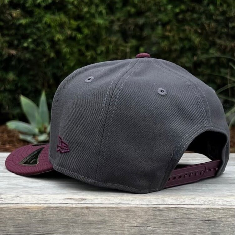 New Era LA Dodgers Graphite/Maroon Outline 2019 ASG Pre-Curved 950 Snapback