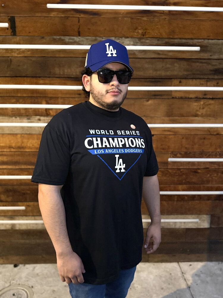 Fanatics LA Dodgers 2025 2025 WS Road to Shut Out T-Shirt