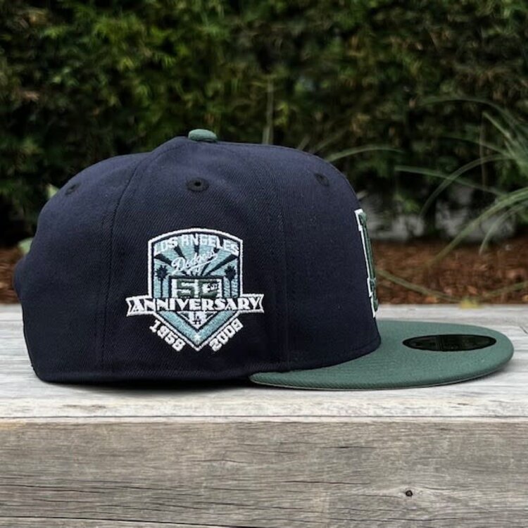 New Era LA Dodgers Navy/Green 50th Anniversary 950 Snapback