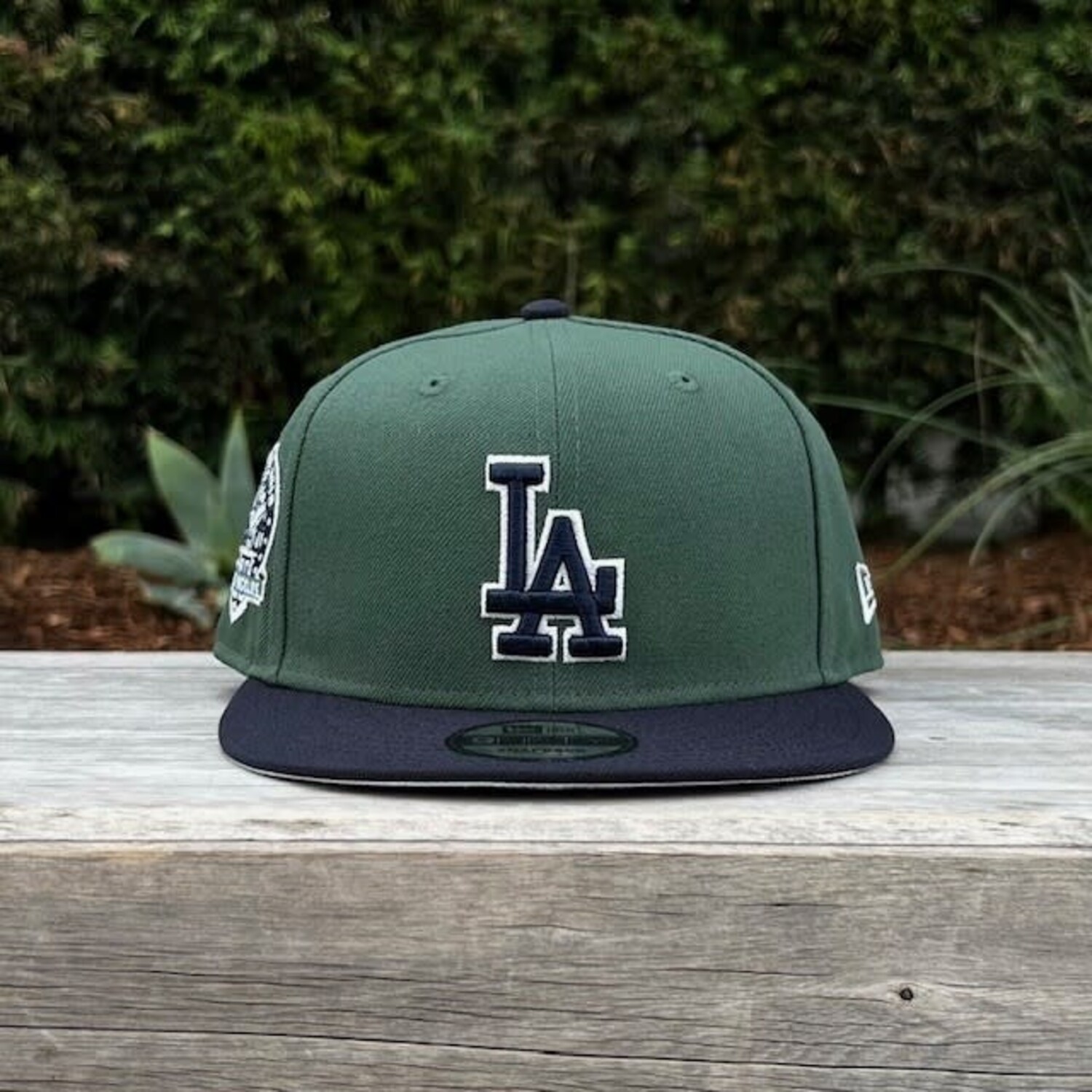LA Dodgers Green/Navy 60th Anniversary 950 Snapback - The Locker