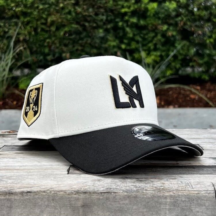 New Era LAFC Ivory/Black 2024 Champ Trophy SP 940 A-Frame