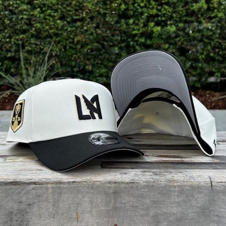 New Era LAFC Ivory/Black 2024 Champ Trophy SP 940 A-Frame