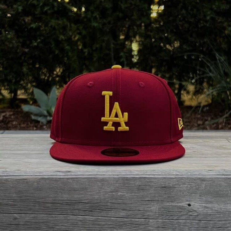 New Era LA Dodgers All Cardinal Gold