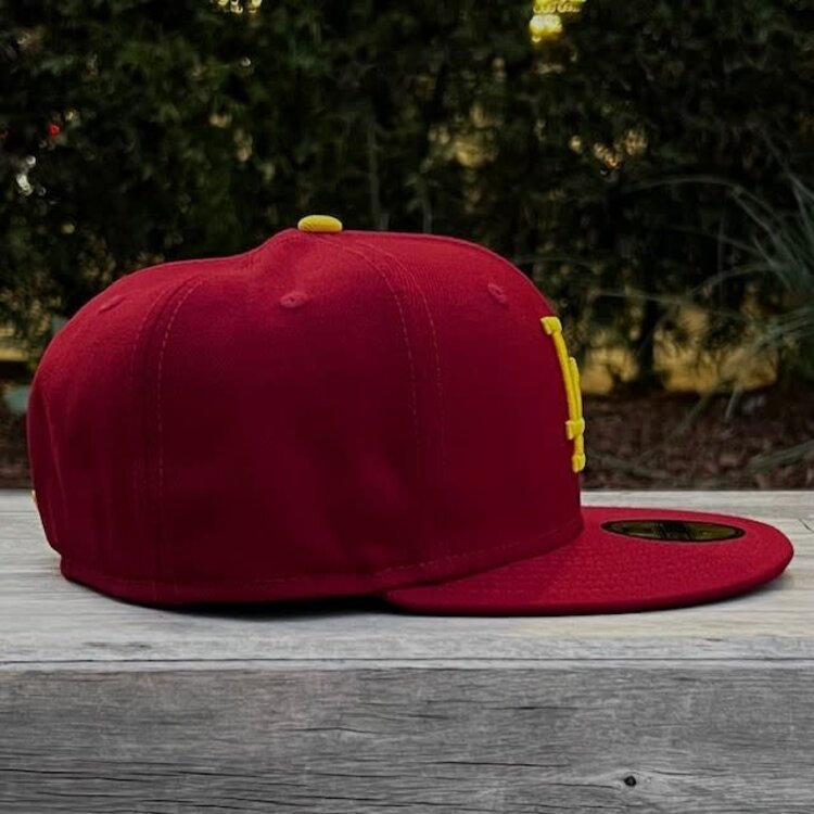 New Era LA Dodgers All Cardinal Gold