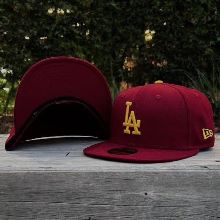 New Era LA Dodgers All Cardinal Gold