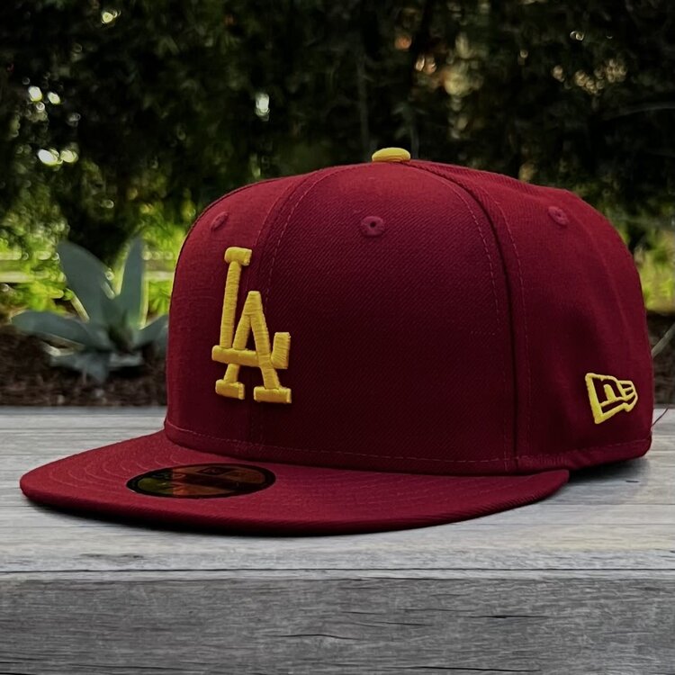 New Era LA Dodgers All Cardinal Gold