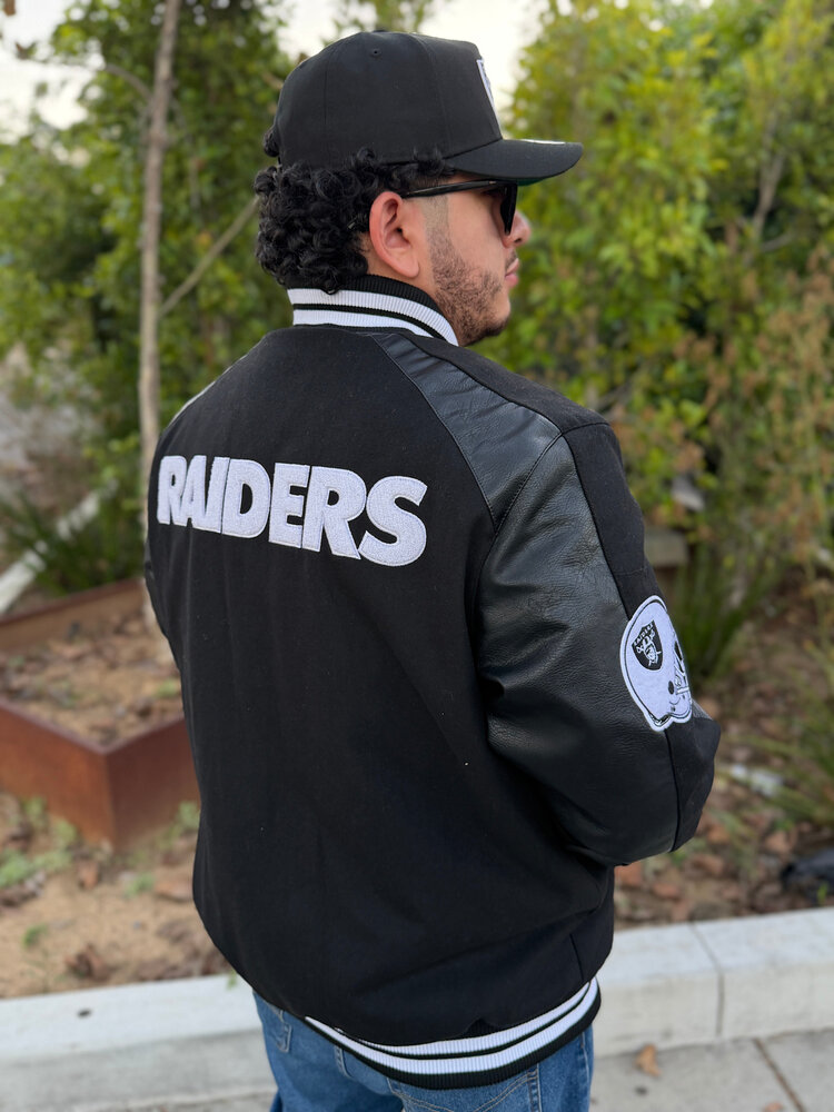 G-III Raiders M Quick Snap Jacket - Black