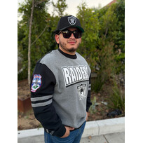 Mitchell and Ness NFL Raiders Men's M&N All Over Crew 2.0