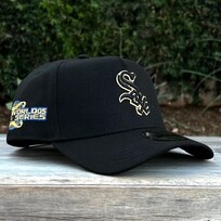New Era White Sox Black Metallic Gold 2005 WS 940 A-Frame